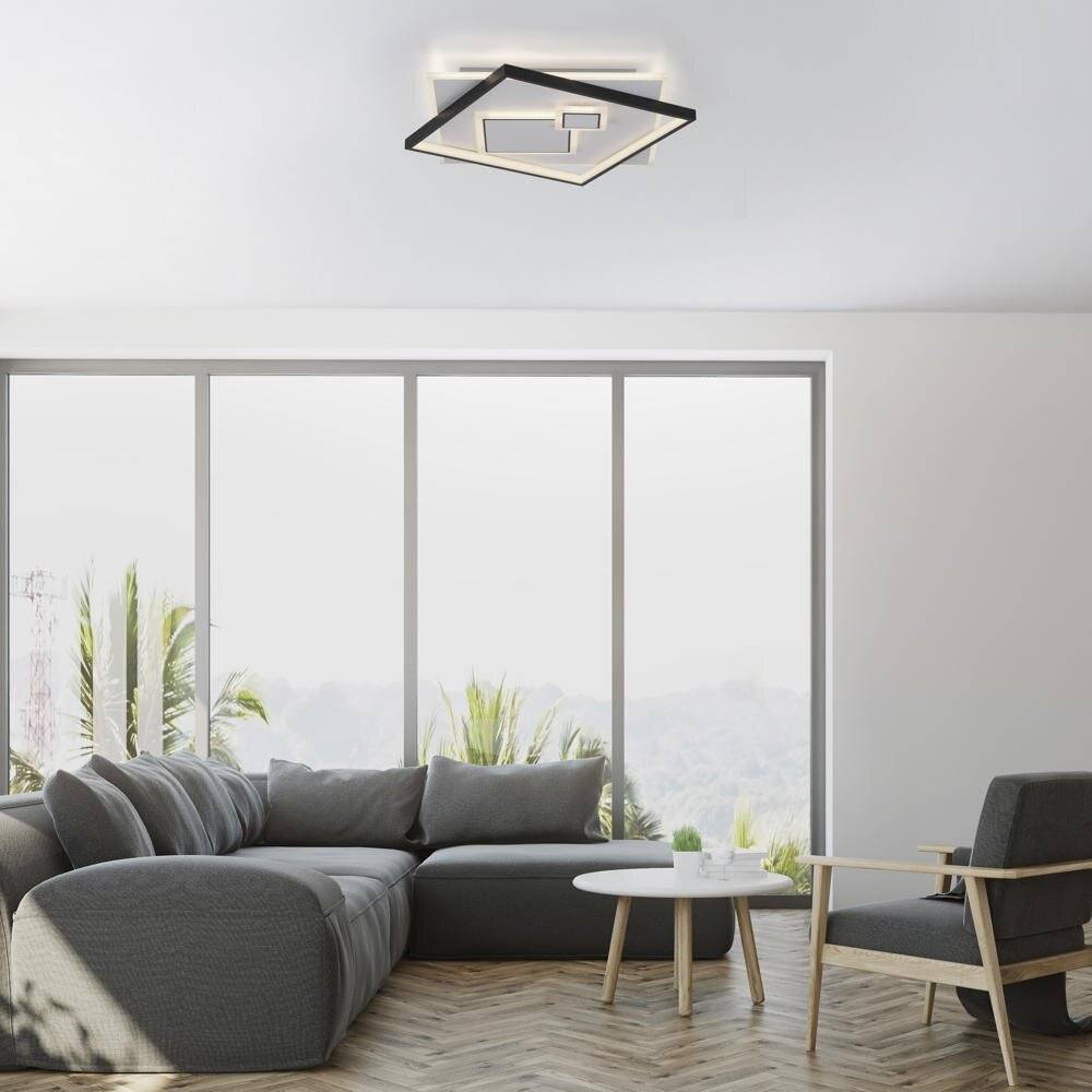 LED Deckenleuchte Mailak in Weiß 2x 26W 6800lm