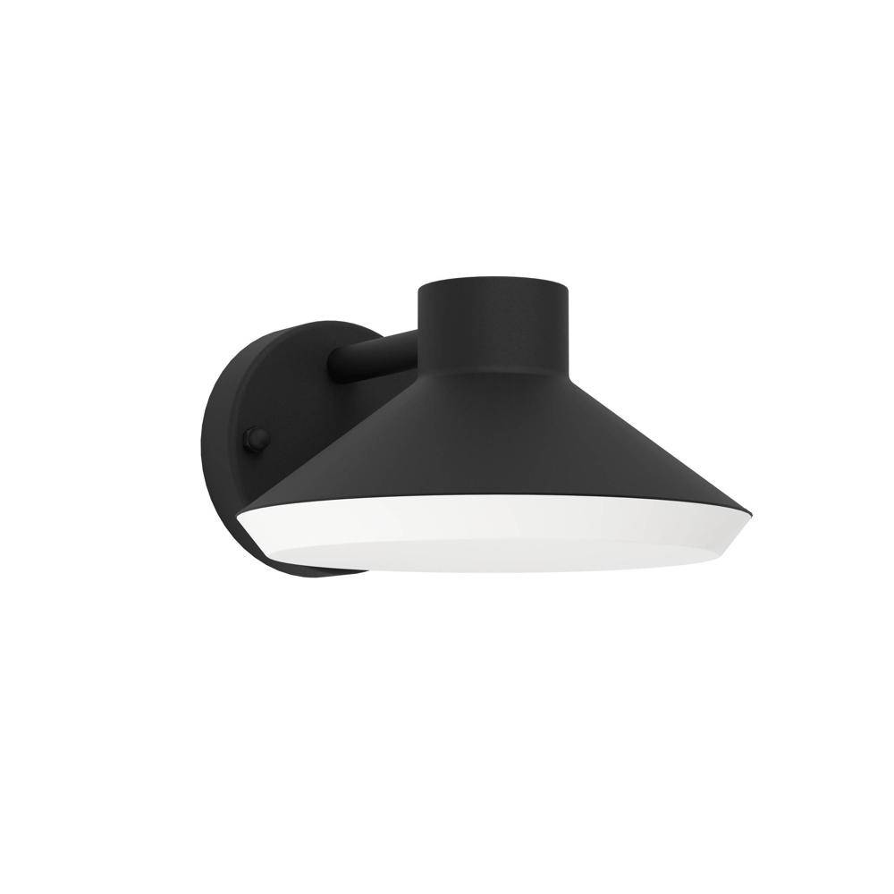 LED Wandleuchte Ninnarella in Schwarz und Weiß 4,6W 400lm GU10 IP44