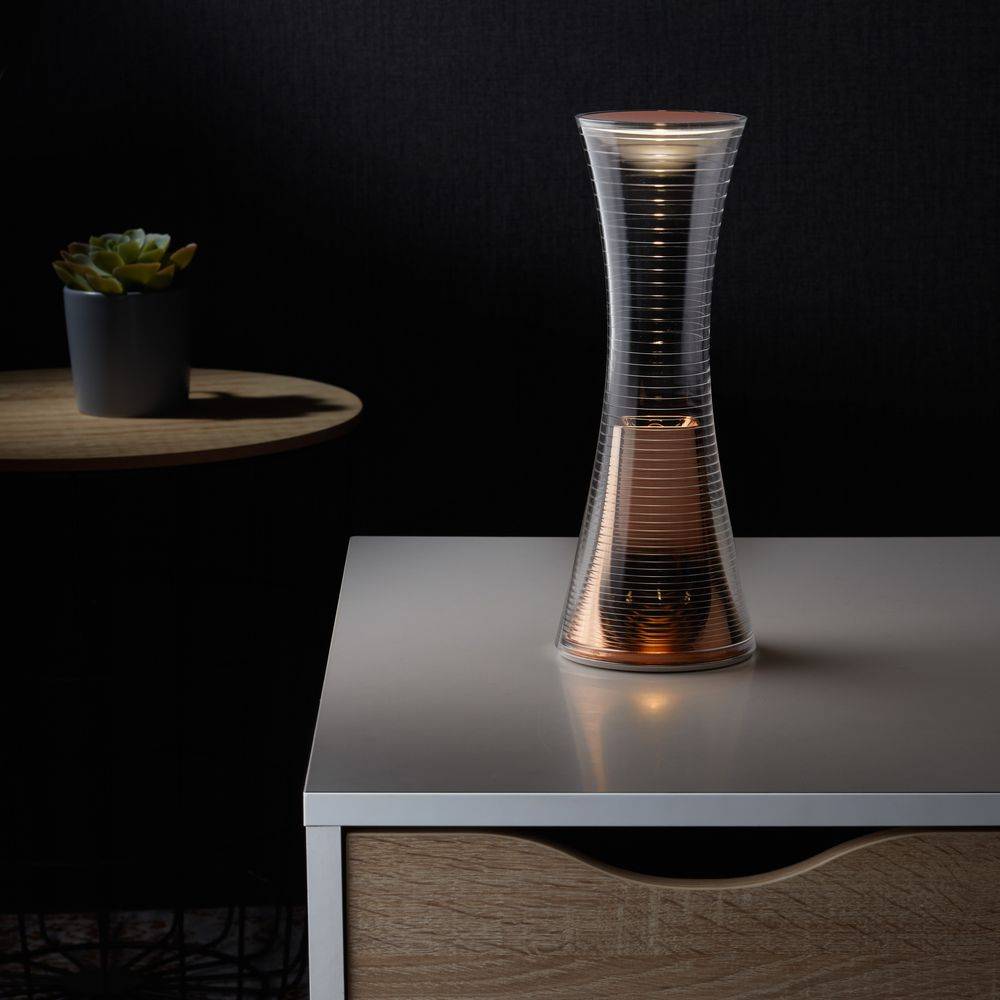 Artemide LED-Akku-Leuchte Come Together, Messing