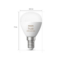 Philips Hue White&Col. Amb. E14 Luster Tropf Doppelpack Philips Hue White&Col. Amb. E14 Luster Tropf Doppelpack