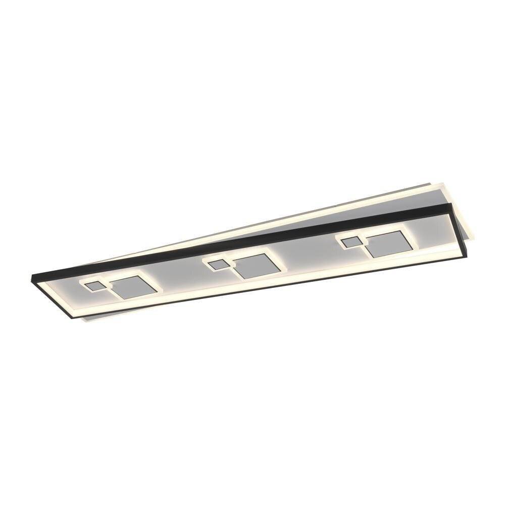 LED Deckenleuchte Mailak in Weiß 2x 24W 6600lm