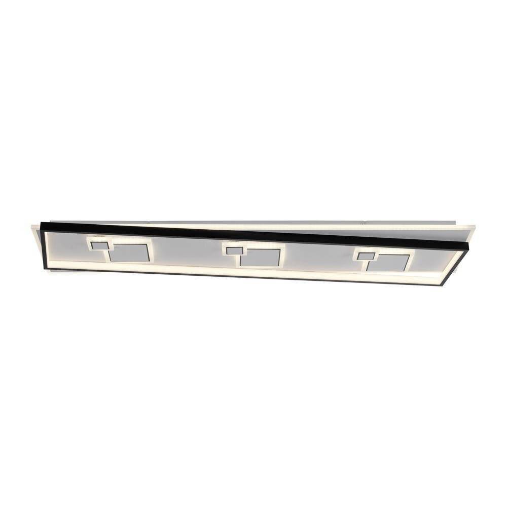 LED Deckenleuchte Mailak in Weiß 2x 24W 6600lm
