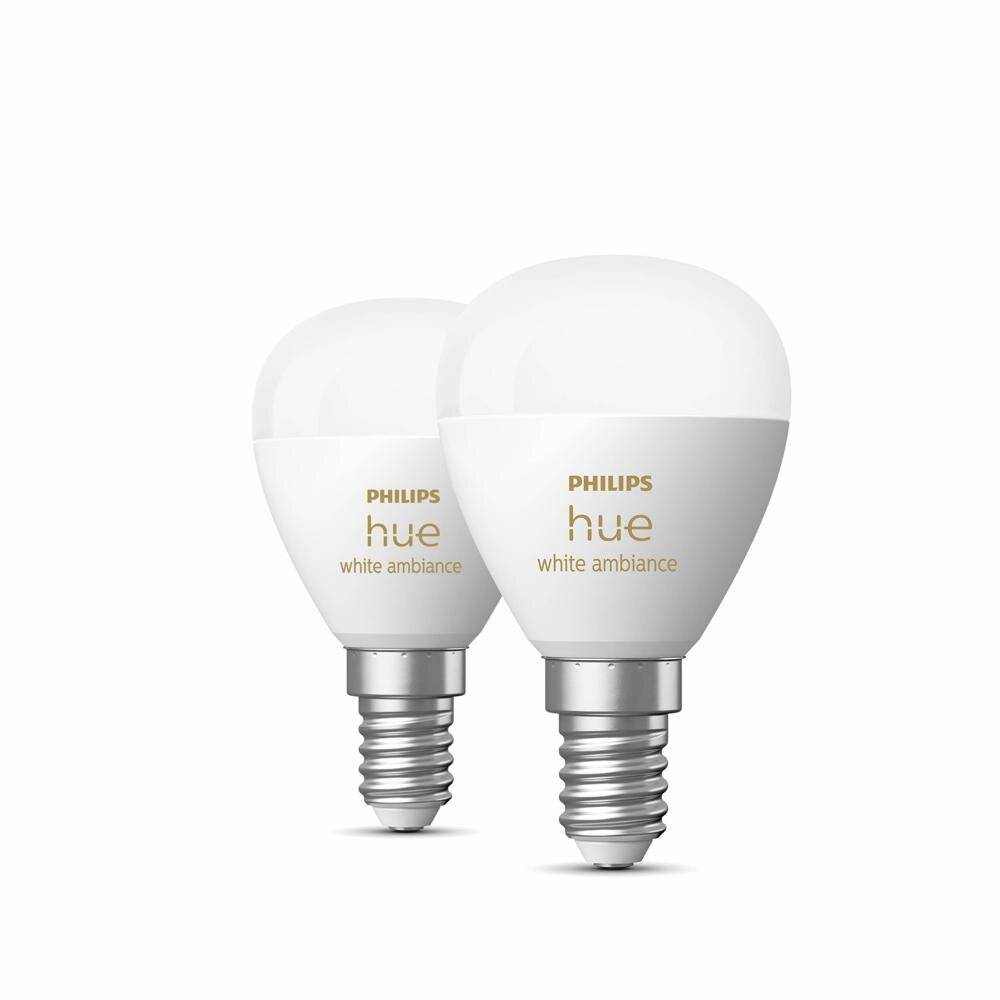 Philips Hue White Amb. E14 Luster Tropfen Doppelpack 2x470lm
