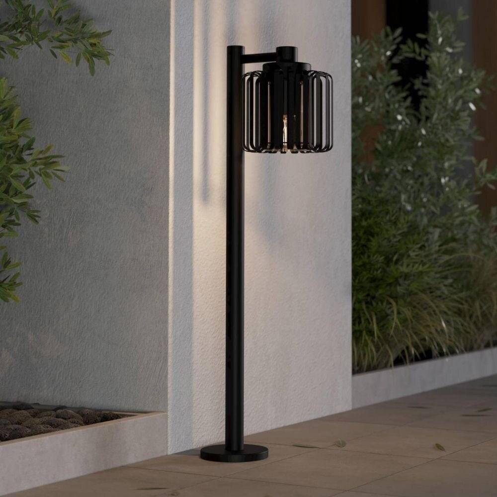 Wegeleuchte Selinus in Schwarz E27 IP65