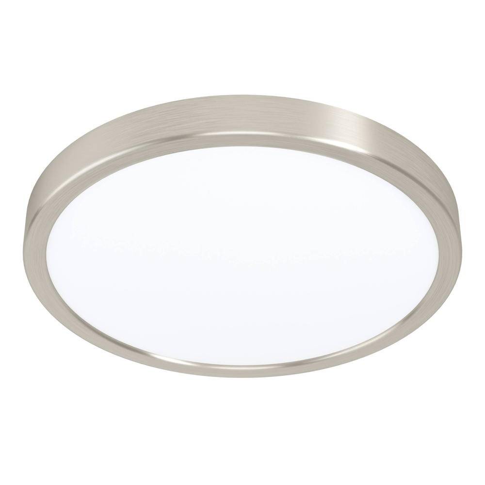 LED Deckenleuchte Fueva 5 in Nickel-matt 20,5W 2400lm 3000K 285mm