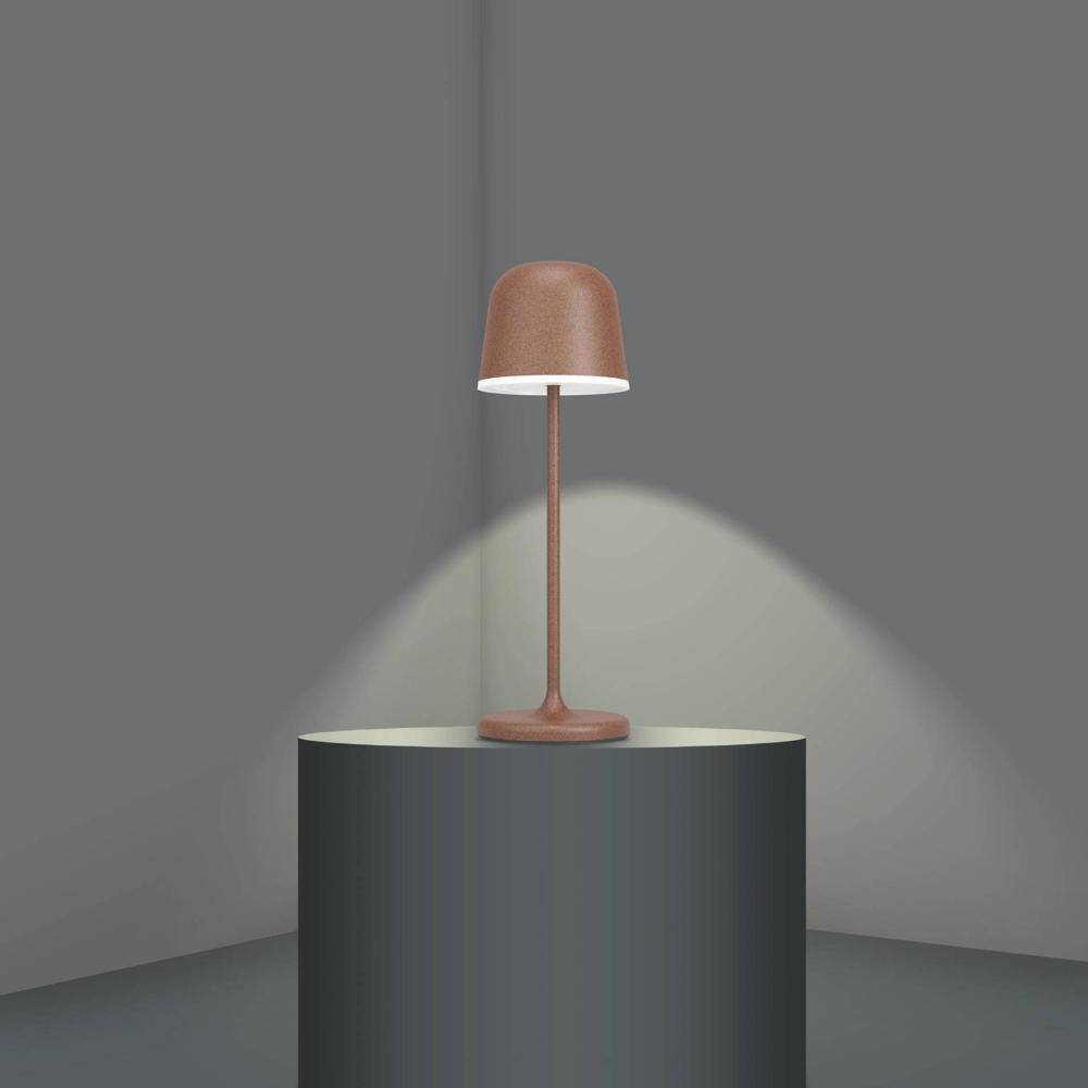 EGLO LED-Akku-Tischleuchte 900459 rostbraun, 2,2 W, 200 lm, 3000 K, IP54