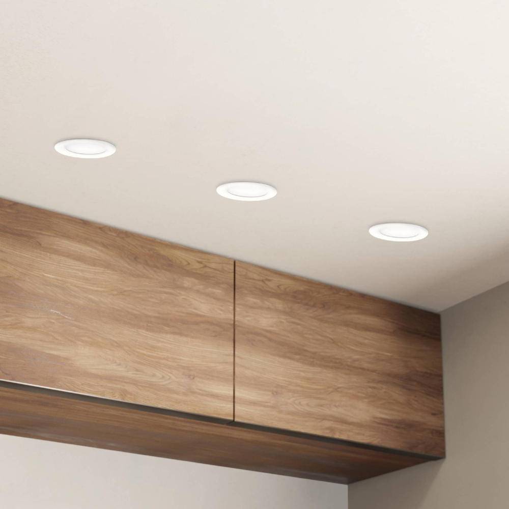 LED Einbauleuchte Fueva 5 in Weiß 5,5W 650lm 3000K 117mm dimmbar