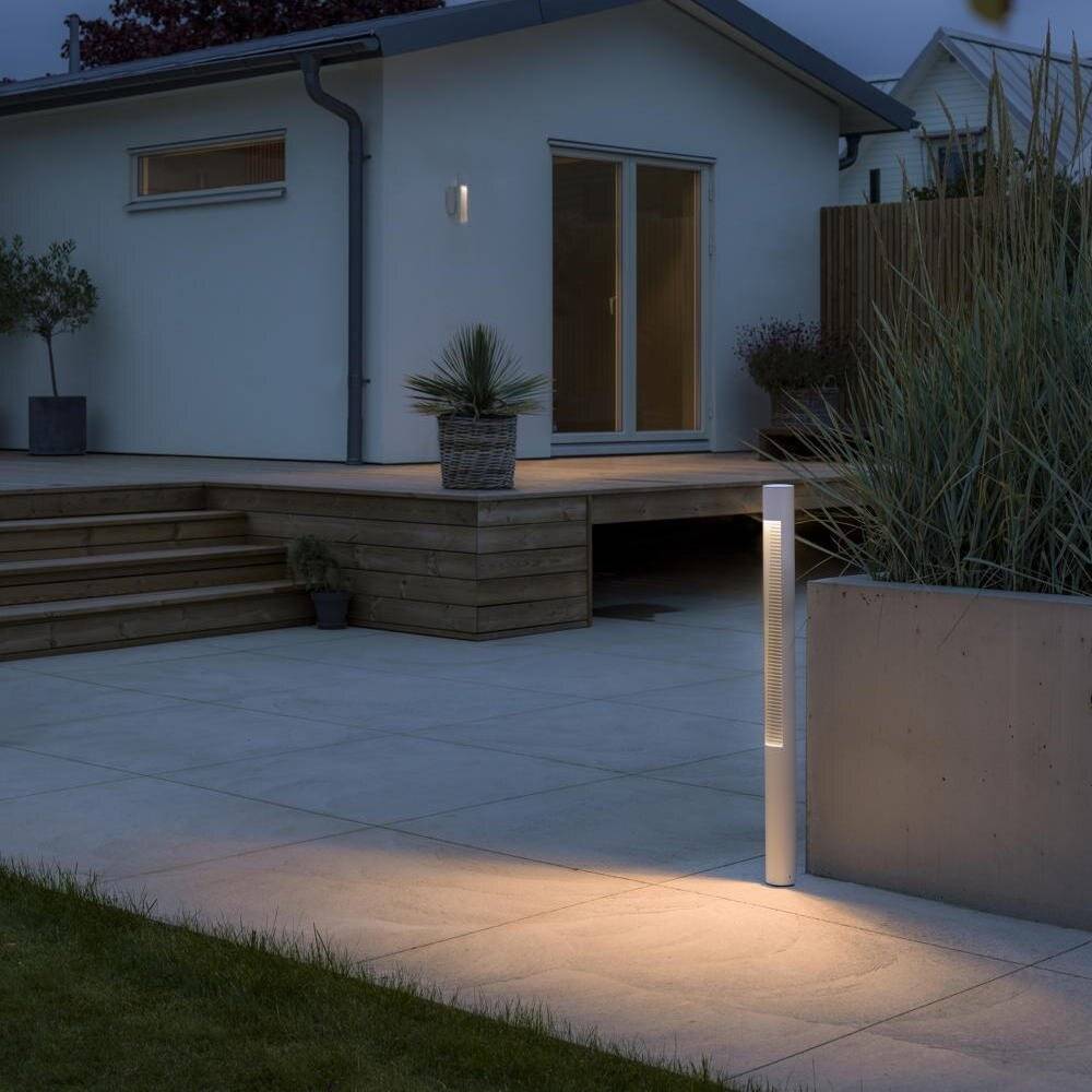 LED Wegeleuchte Udine in Weiß 12W 630lm IP65