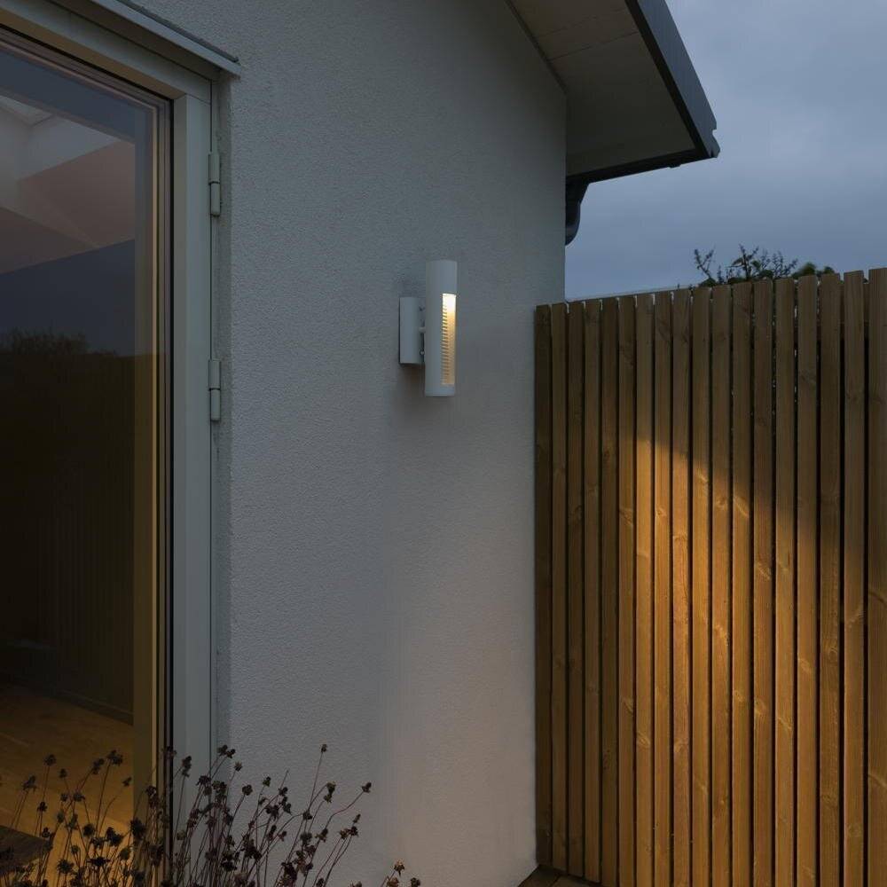 LED Wandleuchte Udine in Weiß 12W 800lm IP44