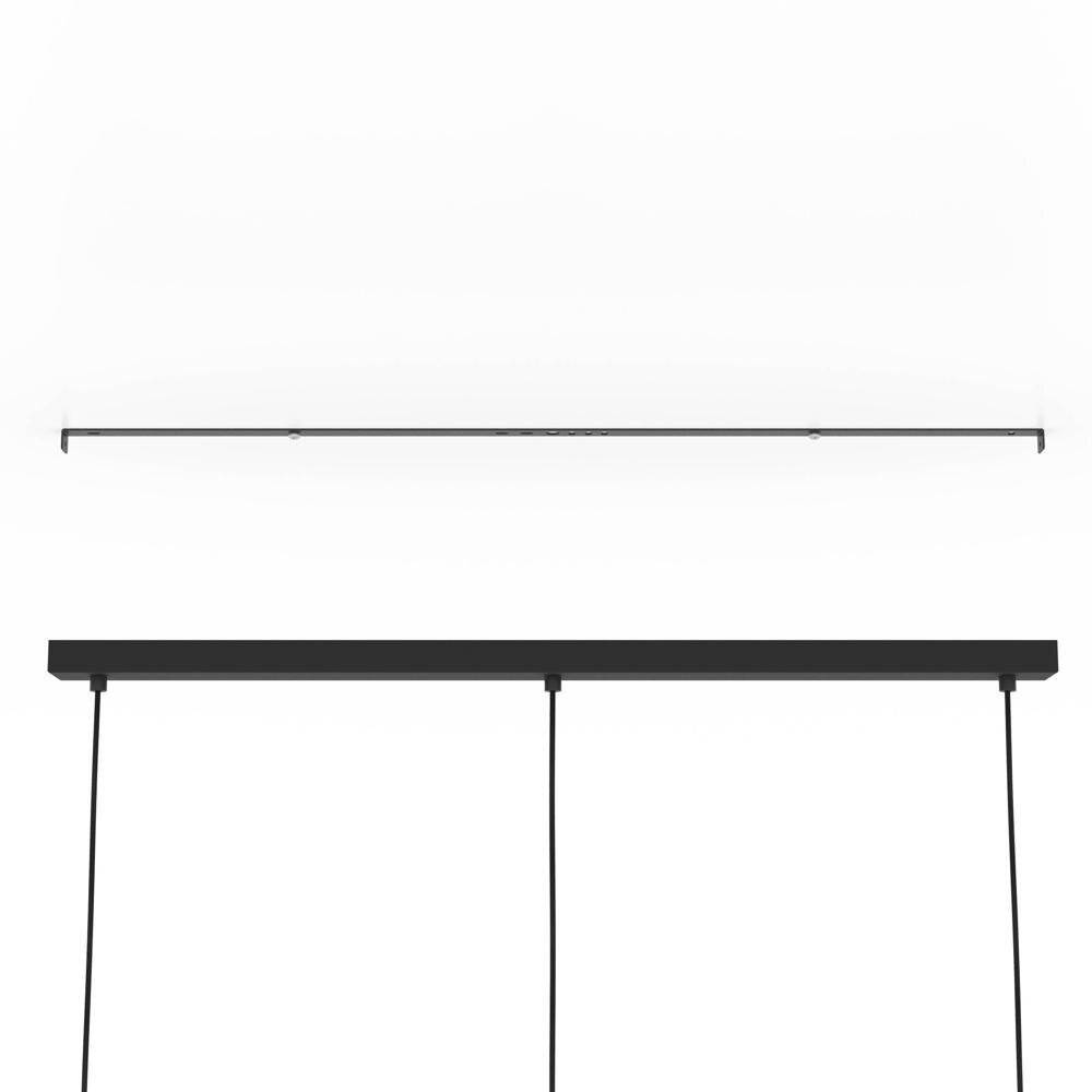 Pendelleuchte Venezuela in Gold und Schwarz E27 3-flammig