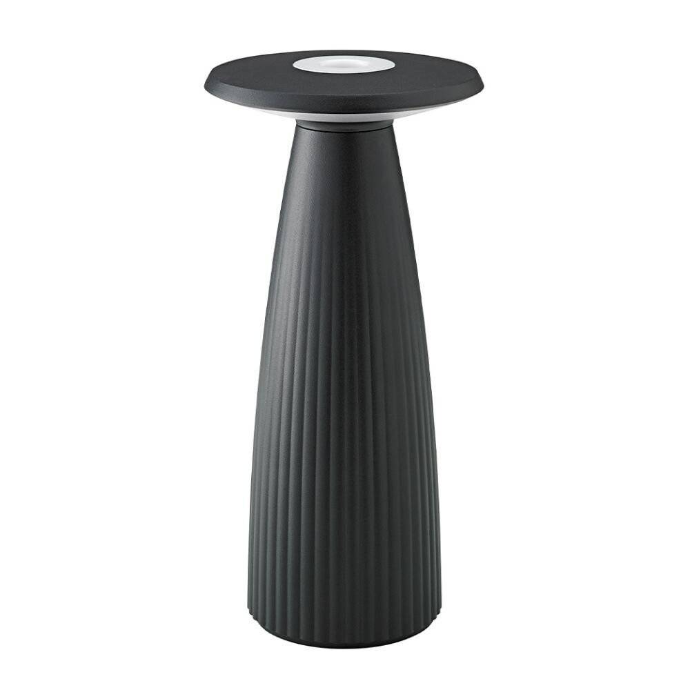 LED Akku Tischleuchte Nuflair in Nachtschwarz 2,2W 150lm IP54