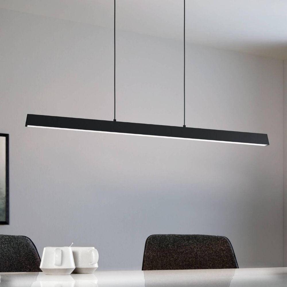 Eglo Connect Zigbee LED Pendelleuchte Simolaris-Z RGBW in Schwarz 35W 4200lm