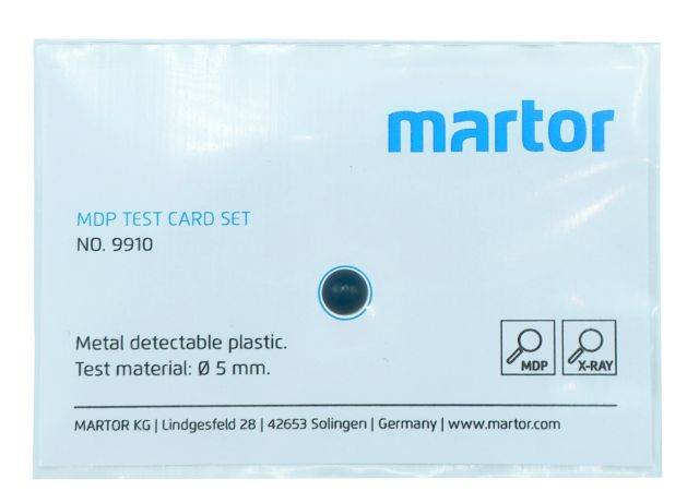 MARTOR Zubehör MDP-PRÜFKARTENSET 9910 | 1 Stück
