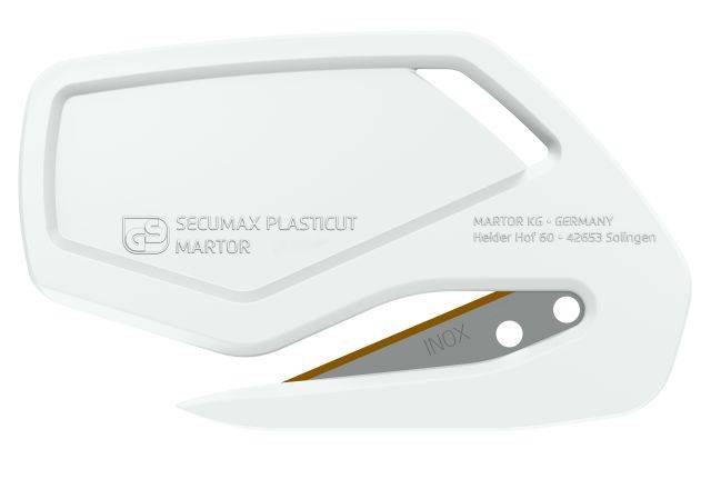 MARTOR Sicherheitsmesser SECUMAX PLASTICUT mit SPITZKLINGE 885 | 10 Stück