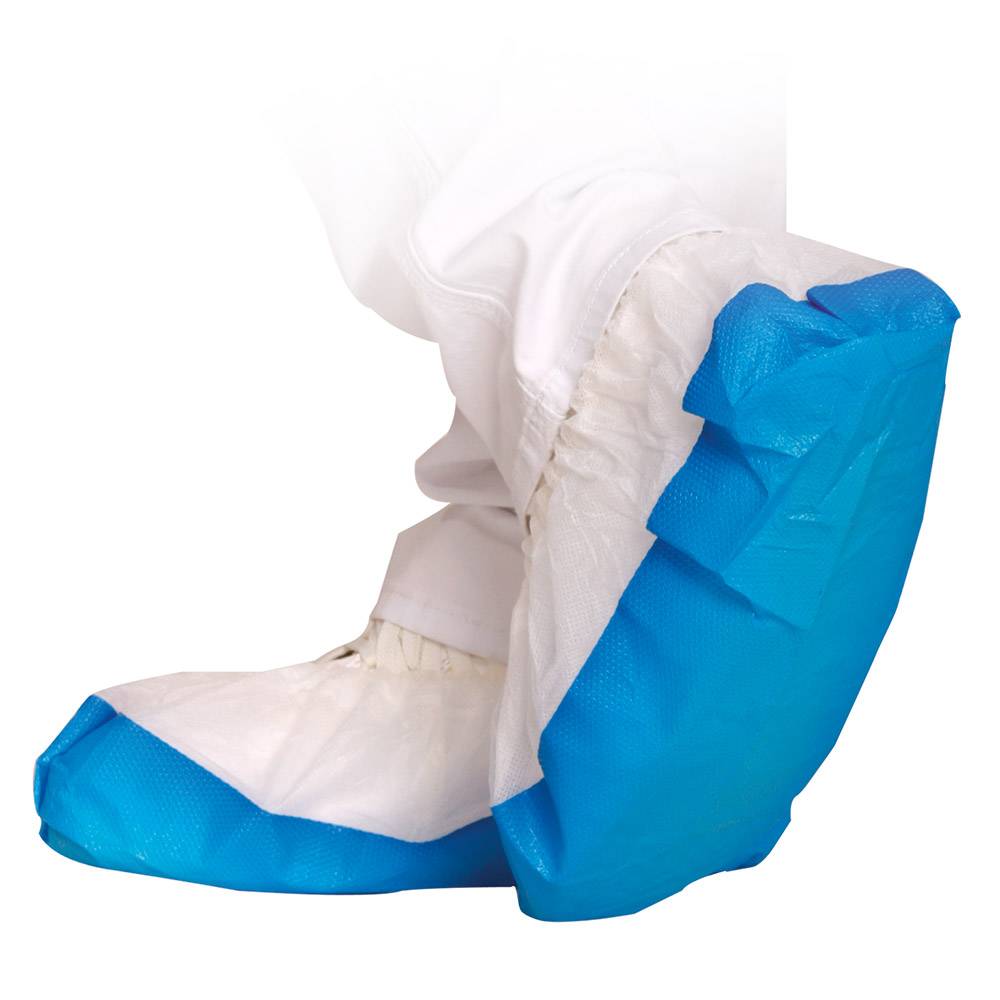 Überschuhe Strong, PP/CPE, weiß-blau, L: 40cm