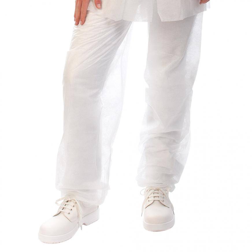 Hosen, PP, M, weiß, L: 115cm, U: 120cm