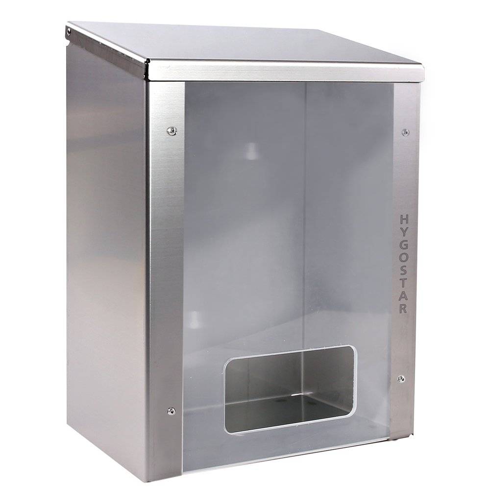 Multispender, Edelstahl, silber, B: 20cm, L: 30cm, H: 43cm