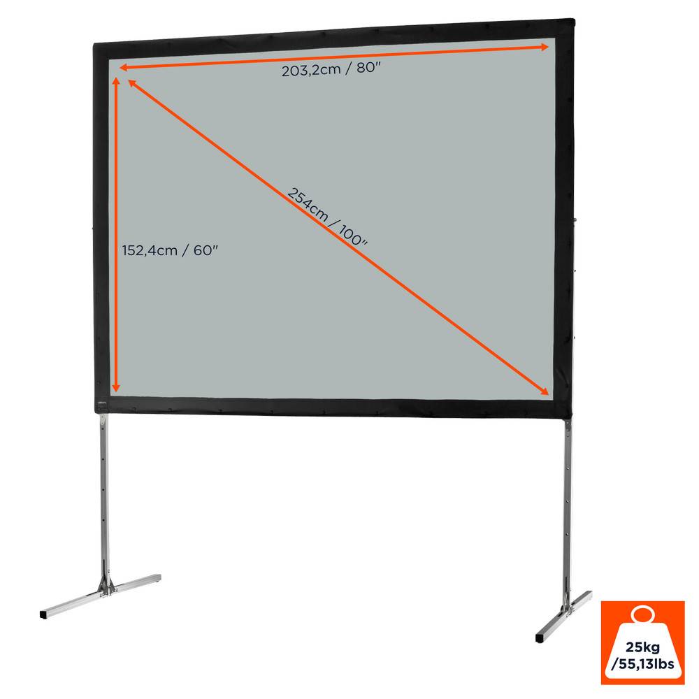 Celexon Mobil Expert 1090335 Rahmenleinwand