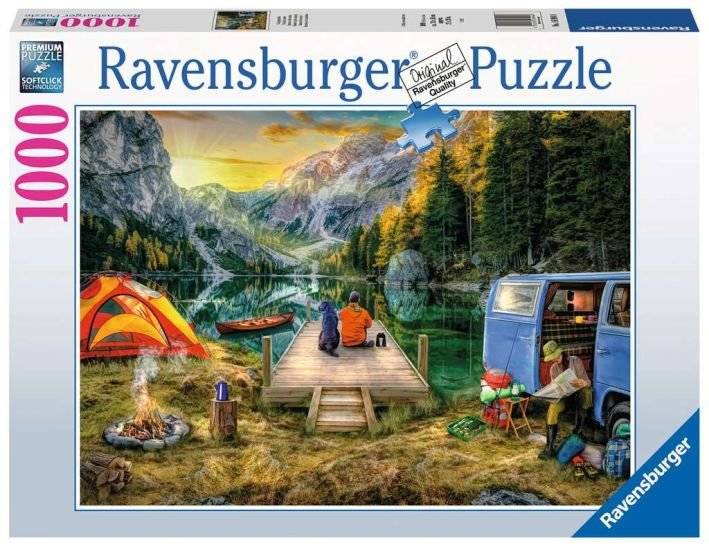 Puzzle 1000 Teile Campingurlaub