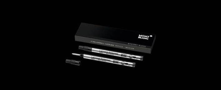 Rollerball Mine LeGrand M 2er-Pc schwarz mystery black Montblanc