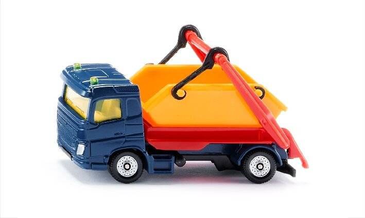 Modellauto Metall Siku LKW mit Absetzmulde Neuheit 1 HJ 2023