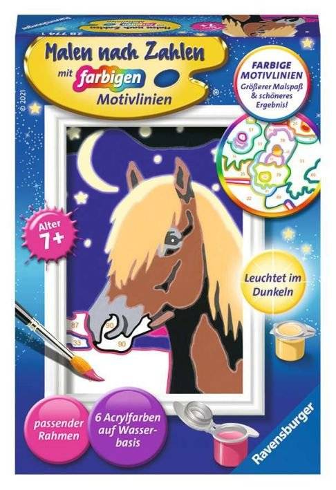 Malen nach Zahlen Classic Treues Pferd ab 7 Jahre