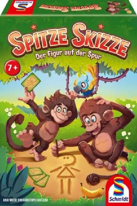 Spitze Skizze Kinderspiel ab 7 Jahre 2 bis 6 Spieler