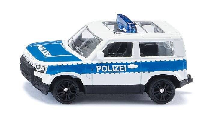 Modellauto Metall Siku Land Rover Defender Bundespolizei