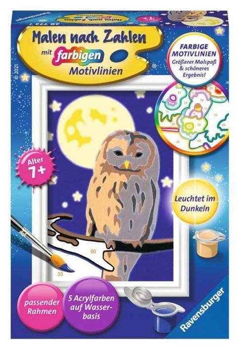 Ravensburger - Malen nach Zahlen - Nachteule