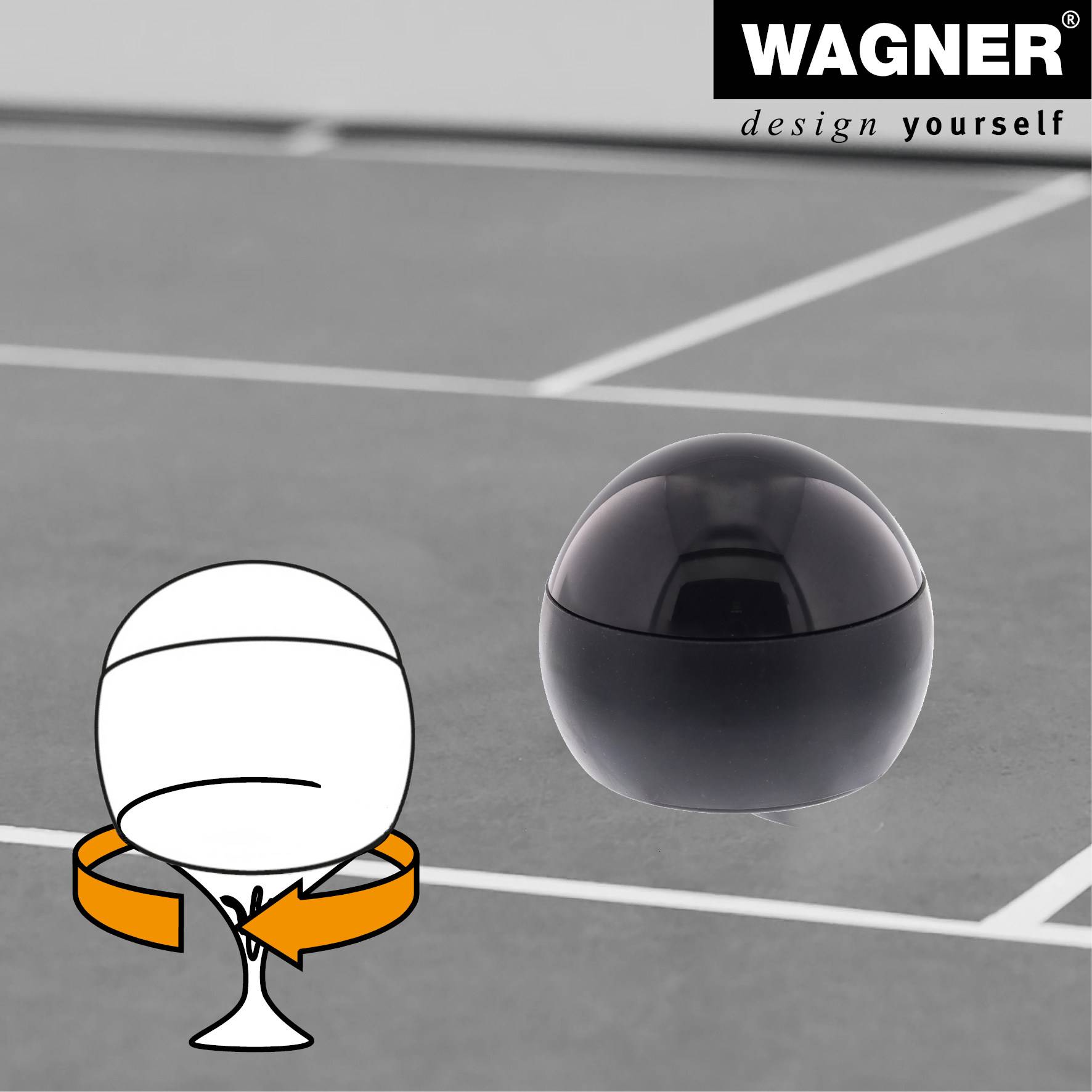 Wagner design yourself EH 5223 Türstopper Kunststoff (15522311)