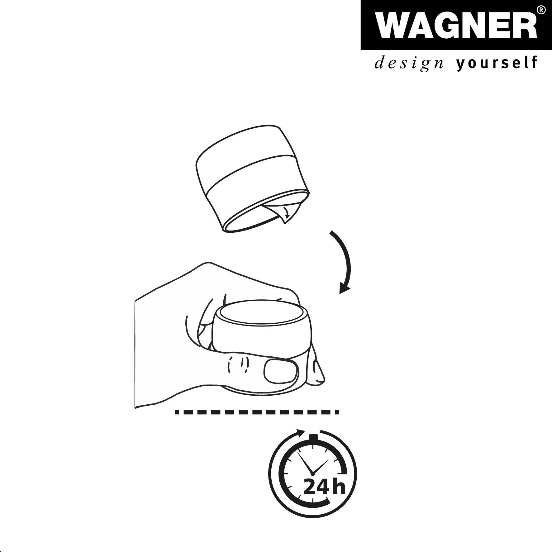 WAGNER Bodentürstopper CLEAR - Ø 40 x 30 mm, hochwertiger Kunststoff, transparent, selbstklebend, entfernbar - 15522211