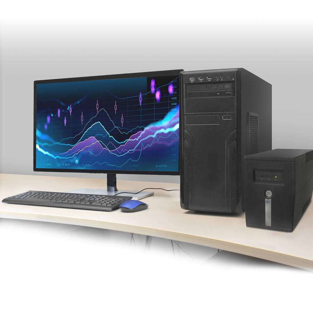 ACT AC2305 UPS Notstromversorgung - 600VA - 1x CEE7/3 - 1x C13 Anschluss - 360W - AVR