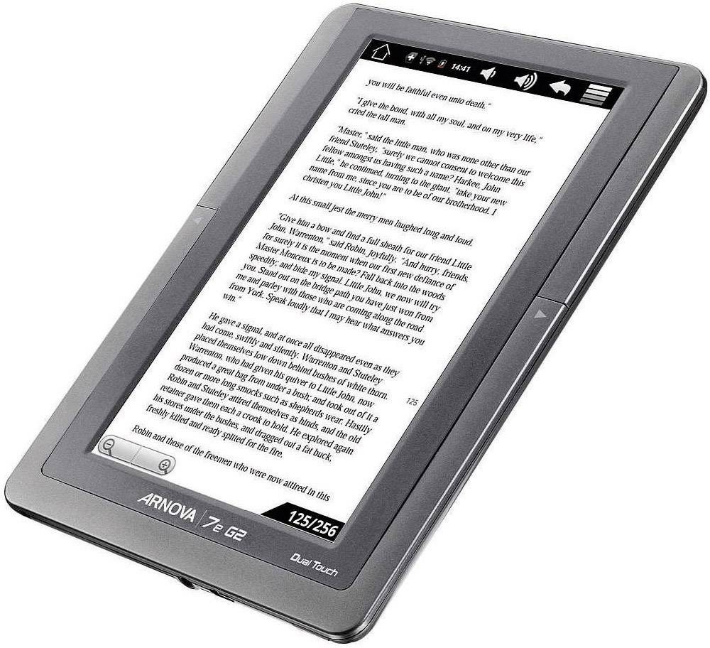 Archos Arnova 7e G2 Dual Touch eBook Reader/Multimedia Tablet 17,78 cm (7")