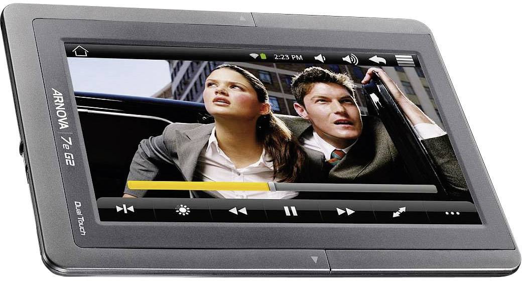 Archos Arnova 7e G2 Dual Touch eBook Reader/Multimedia Tablet 17,78 cm (7")
