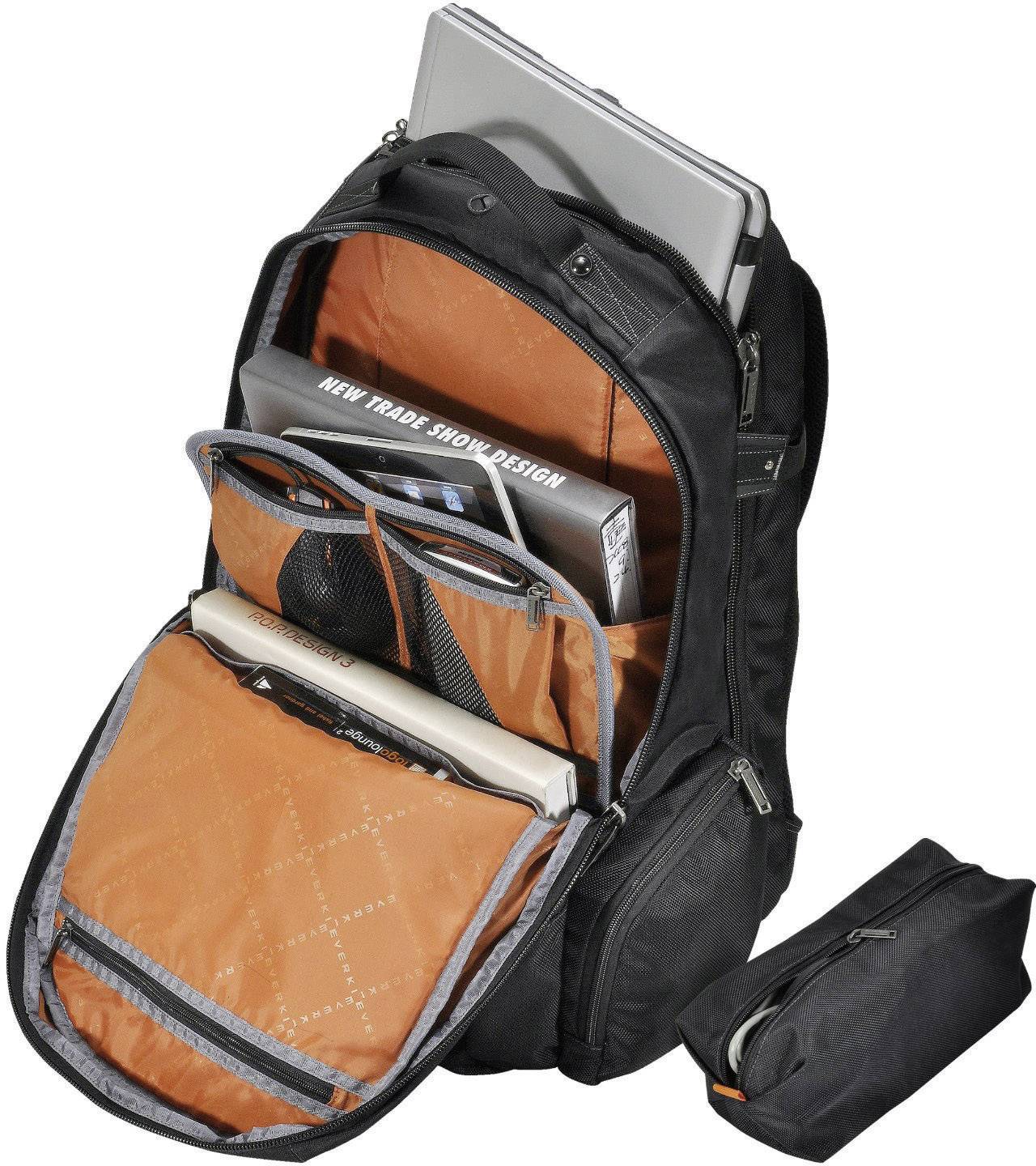 Everki Notebook Rucksack EKP120 Passend für maximal: 46,7 cm (18,4") Schwarz