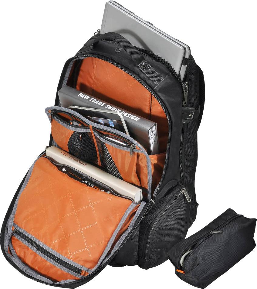 Everki Notebook Rucksack EKP120 Passend für maximal: 46,7 cm (18,4") Schwarz