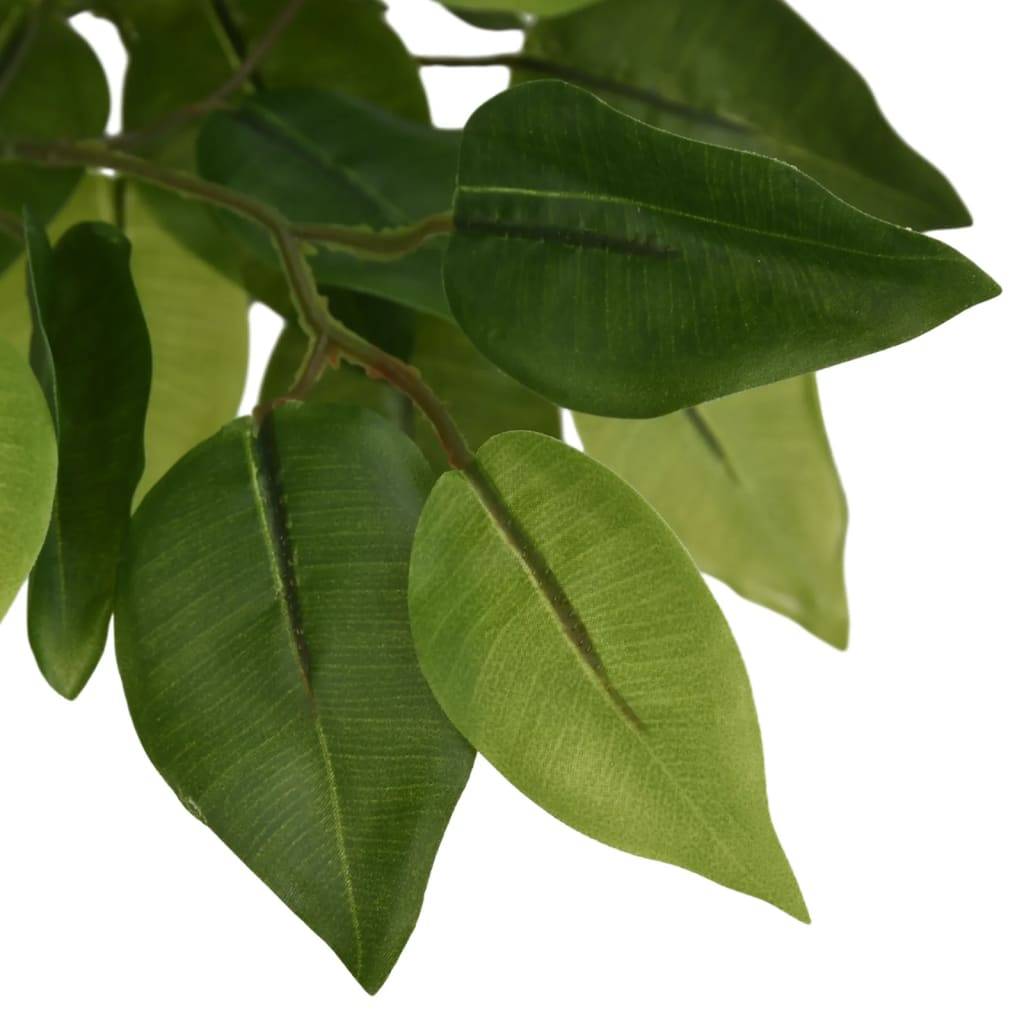 vidaXL Ficusbaum Künstlich 378 Blätter 80 cm Grün