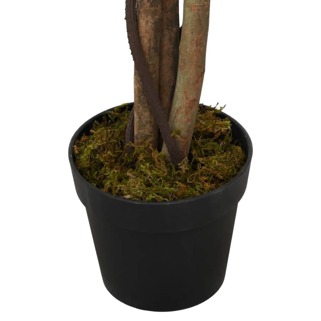 vidaXL Ficusbaum Künstlich 378 Blätter 80 cm Grün