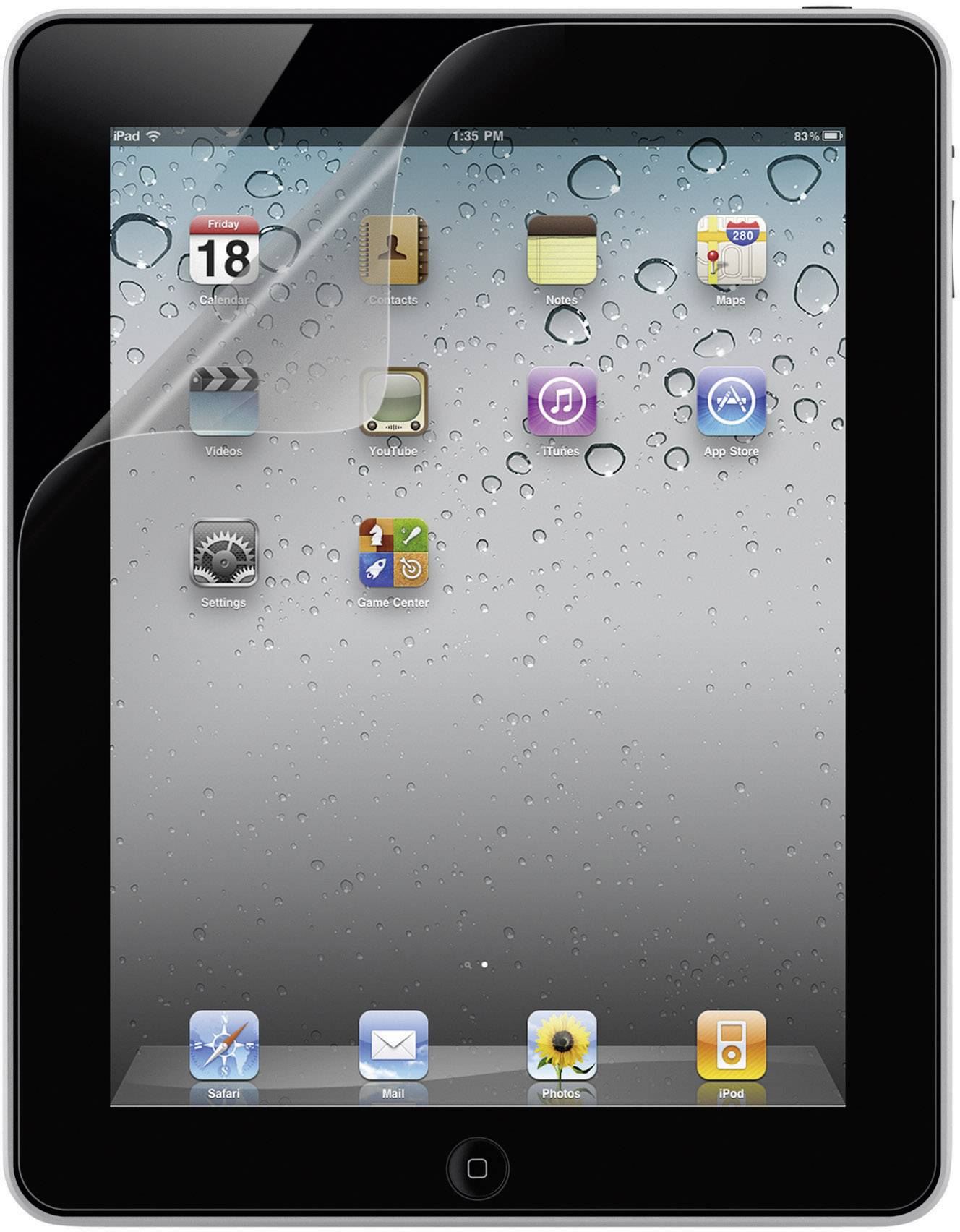 Belkin iPad 3 SCREEN OVERLAY,TRANSPARENT , 1 St.
