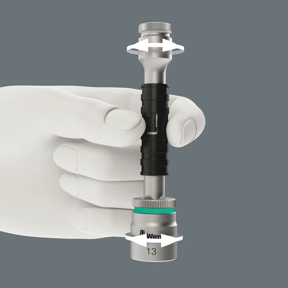 Wera 8794 SA 05003525001 Steckschlüssel-Verlängerung Antrieb 1/4" (6.3 mm) Abtrieb 1/4" (6.3 mm) 75 mm 1 St.