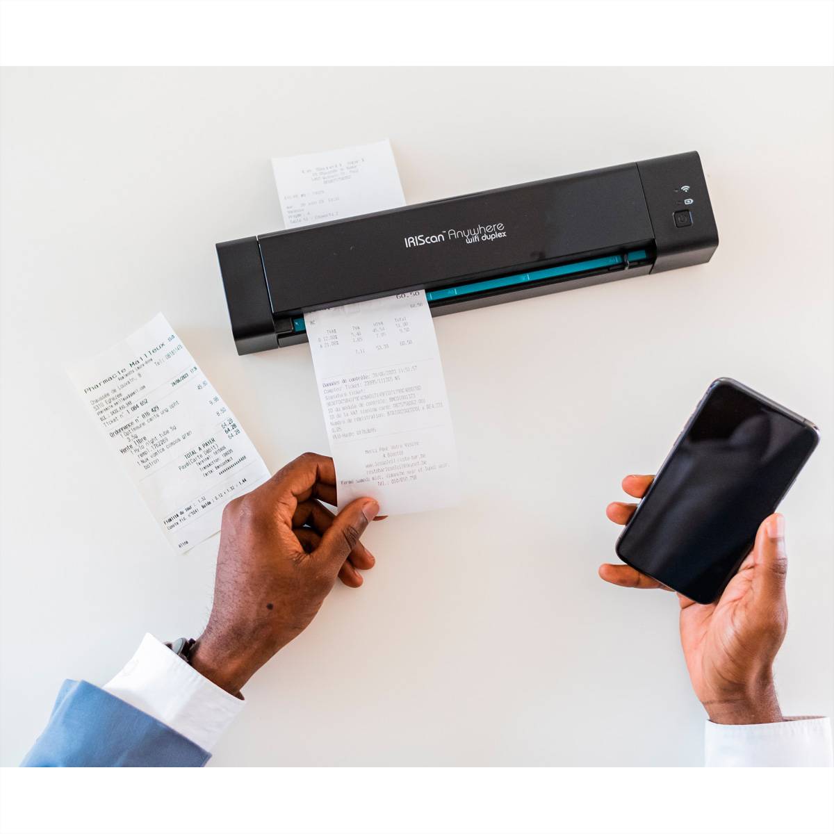 IRIScan Anywhere 6 WIFI Duplex 15PPM, Mobiler Batteriescanner