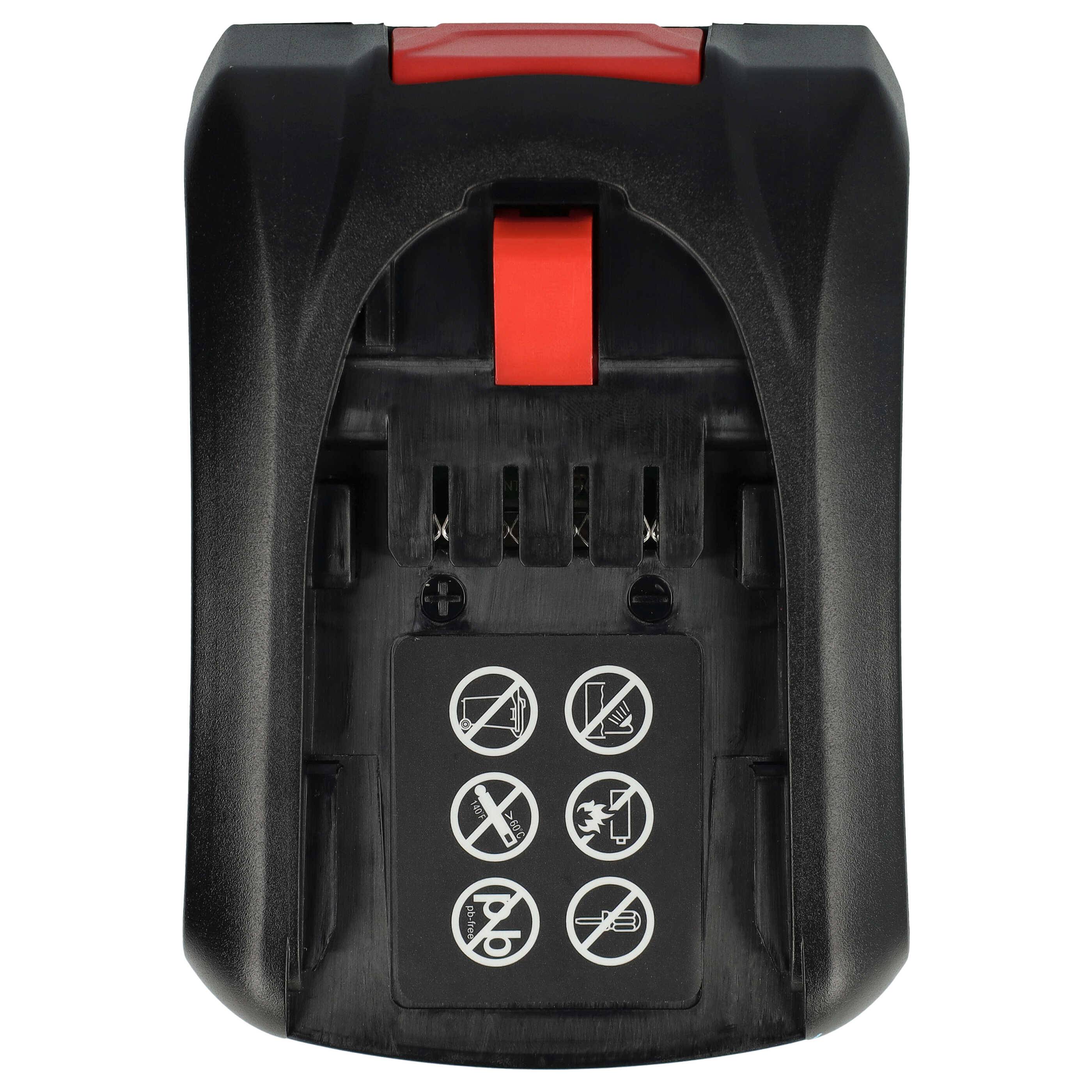 vhbw Akku kompatibel mit Flymo EasiTrim 250 18V Rasenmäher Rasentrimmer Elektrosense (5000mAh, 18V, Li-Ion)