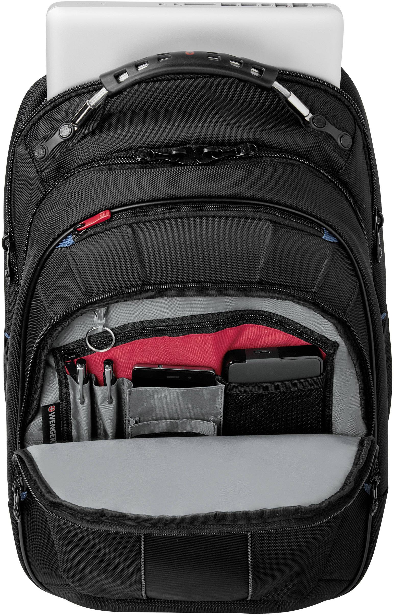 Wenger Notebook Rucksack 600637 CARBON Passend für maximal: 43,9cm (17,3") Schwarz