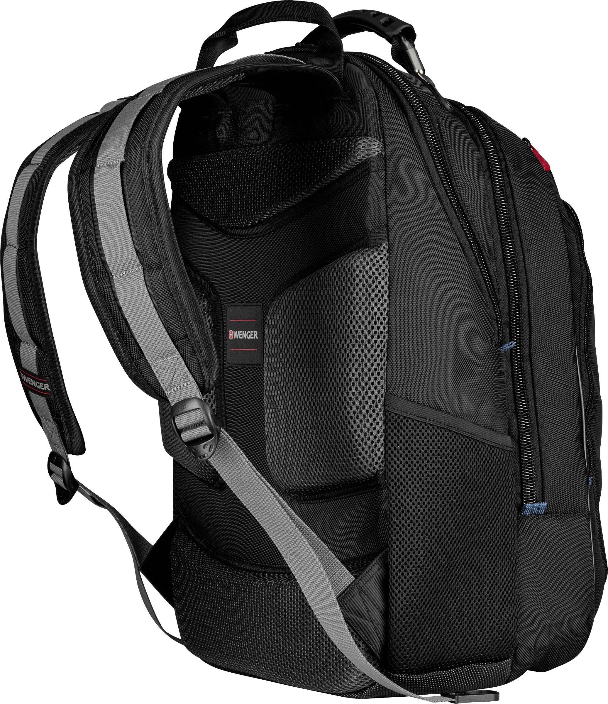 Wenger Notebook Rucksack 600637 CARBON Passend für maximal: 43,9cm (17,3") Schwarz