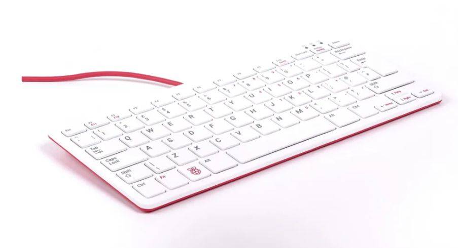 Keyboard, QWERTY (UK) Red, RPI-KYB (UK)_RED