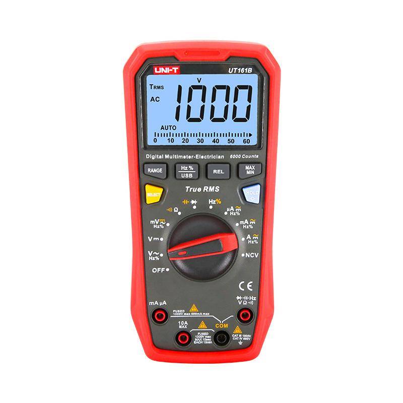 UNI-T UT 161E - Multimeter digital 20.000 Counts USB hFEMultimeter