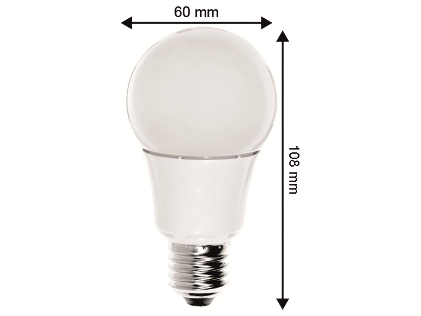47181 - LED SMD Lampe A60 E27 10W 1055 lm NW