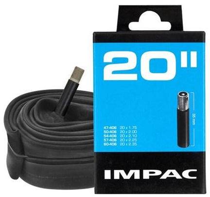 Impac Innenrohr (von Schwalbe) AV20 20x1.75 ETRO 40 60-406 VALIEL: Autoschraderventil 35 mm