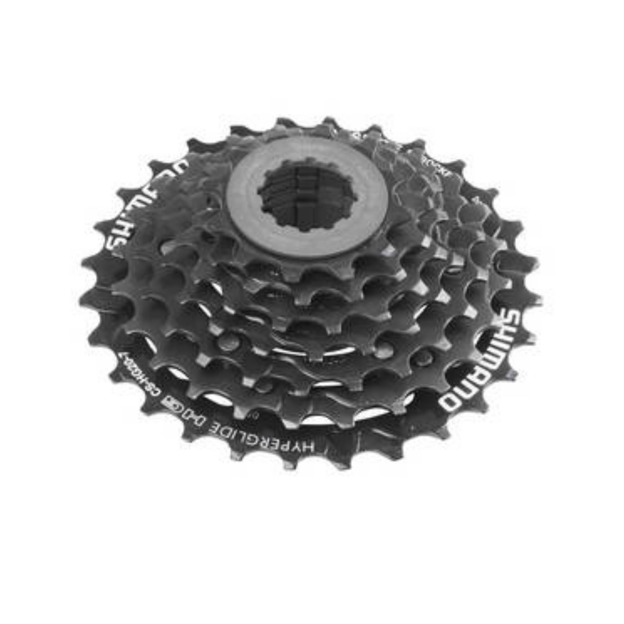 Shimano Kassette CSHG200 7-Gang 12-28 Schwarz (Arbeitsplatzverpackung)