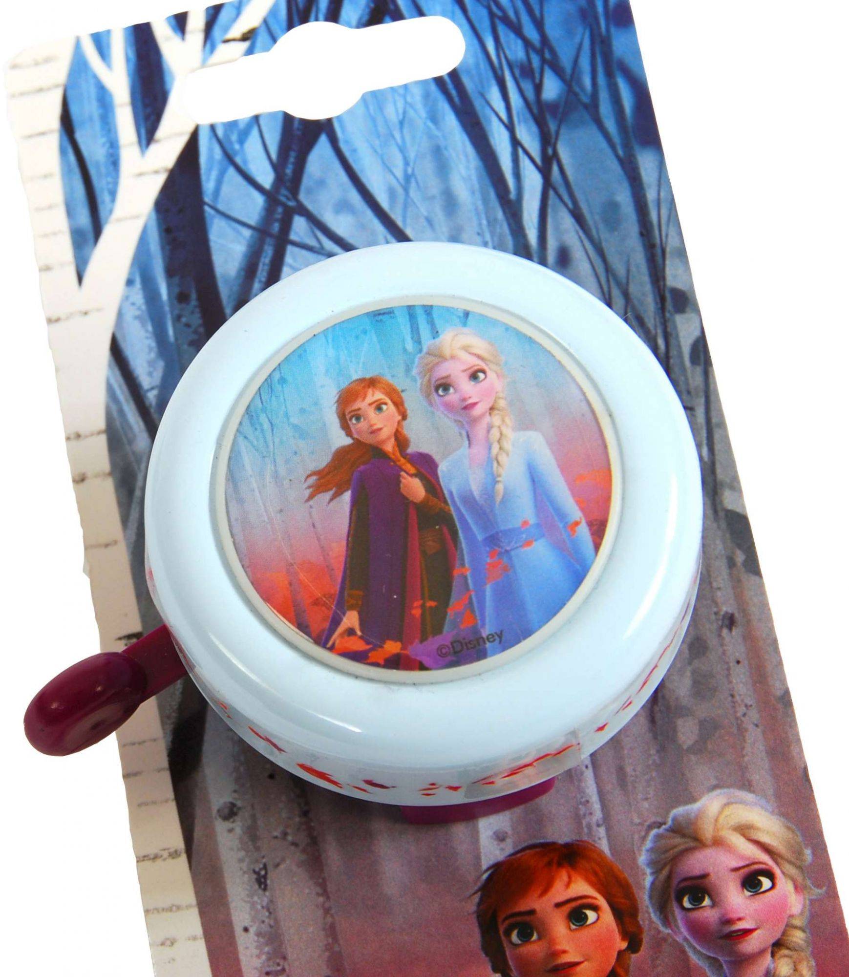 Disney Frozen 2 Fahrradglocke - Mädchen - hellblau lila